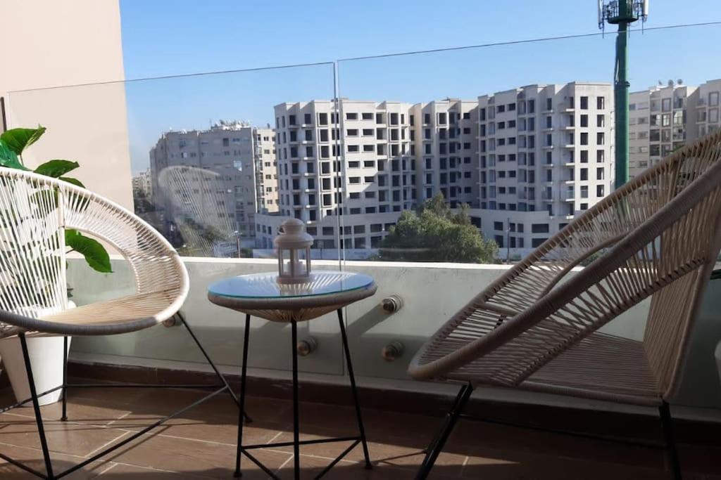 Chez Miguel Appartement Casablanca Avec Piscine ภายนอก รูปภาพ
